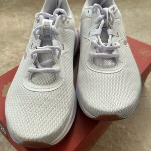 Puma White Mesh Sneakers